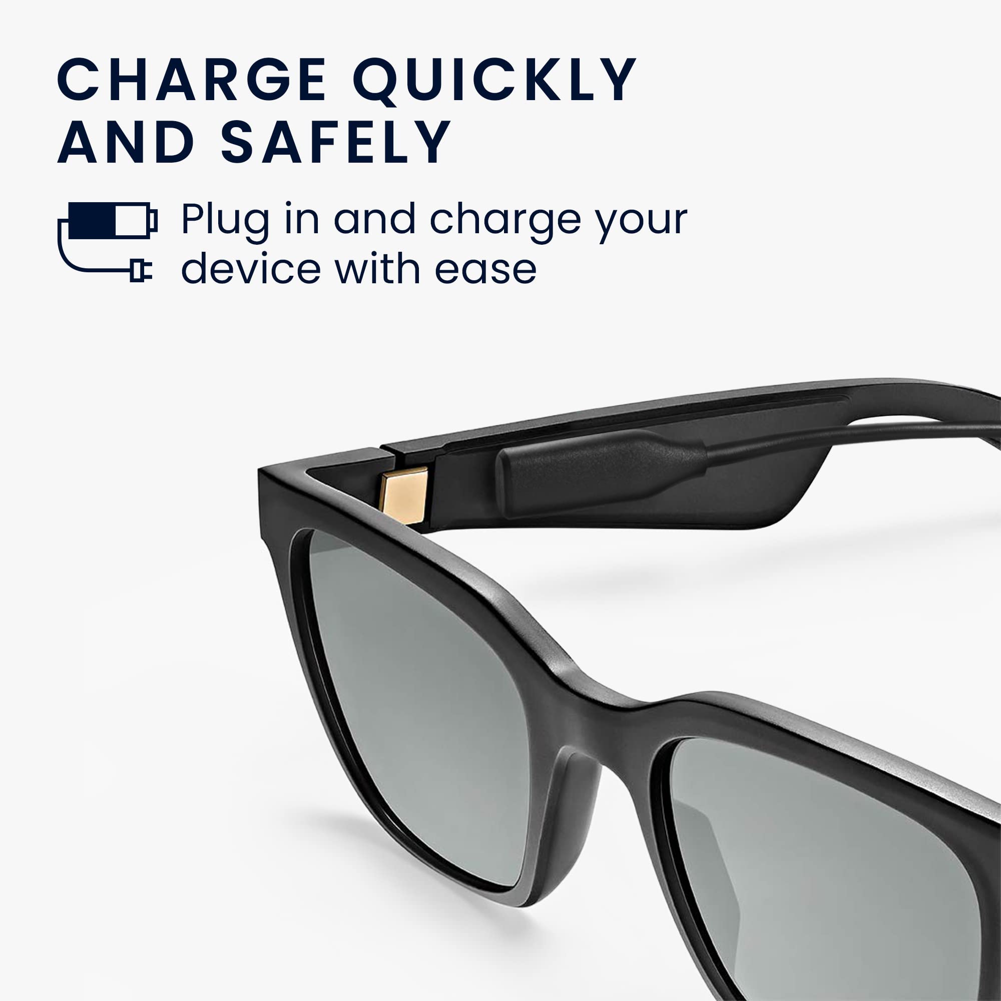 【廃盤】　BOSE オーディオサングラス　充電器付 Amazon | Kissmart Bose Frames Alto/Rondo/Soprano/Tenor用充電